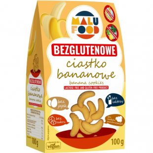 Ciastka bananowe bez cukru...
