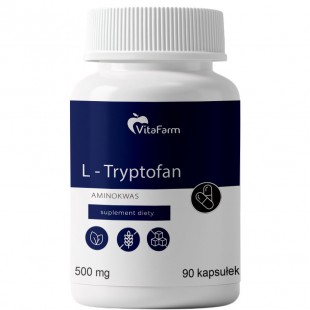 L-tryptofan 500mg kapsułki...