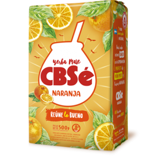 Yerba Mate CBSe Naranja 500g