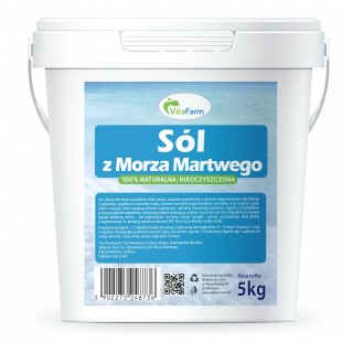 Sól z morza martwego 5kg
