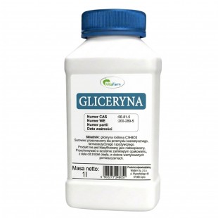 Gliceryna roślinna 99,5% 1l
