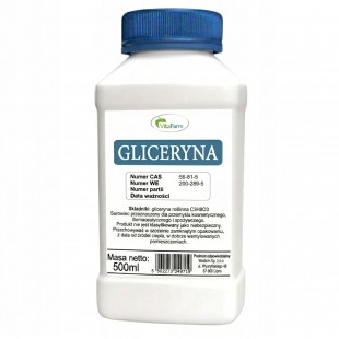 Gliceryna roślinna 99,5% 0,5L