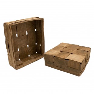 Kosz z łubianki 35x28x8...