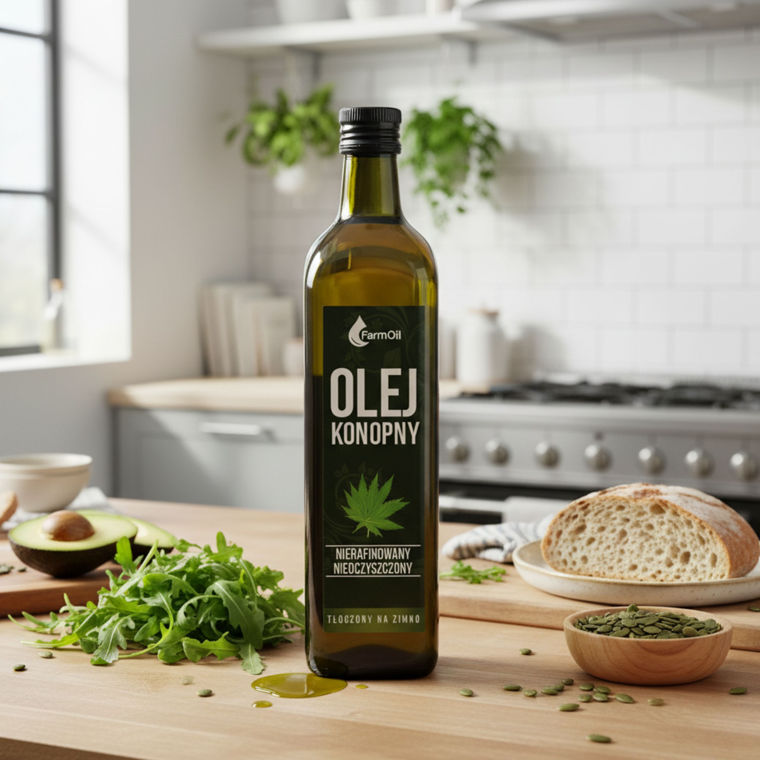 olej konopny właściwości