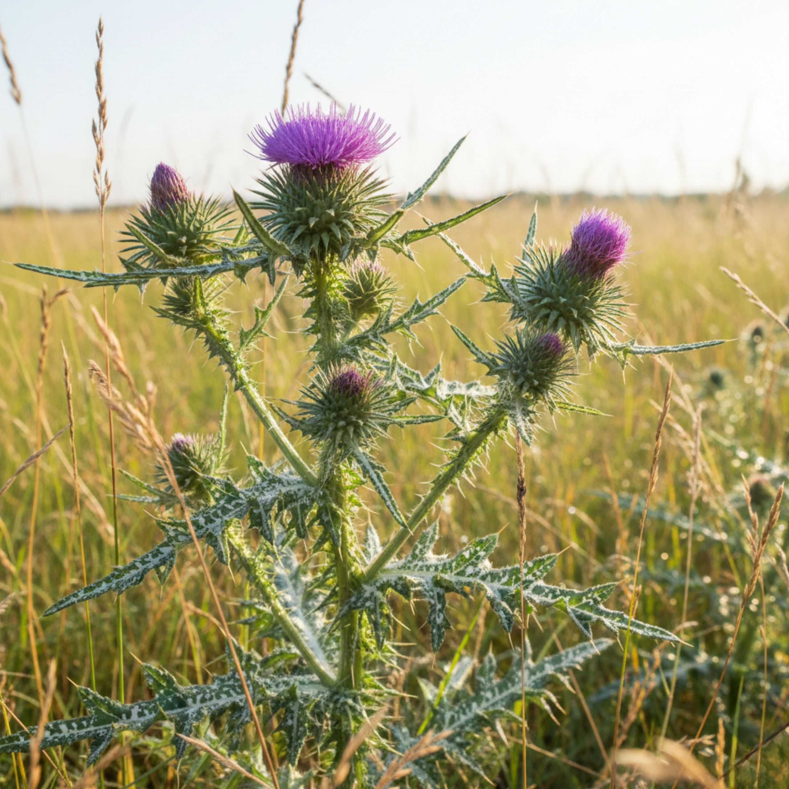 Ostropest plamisty właściwości